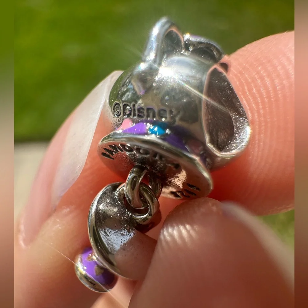 NWOT Pandora x Disney Beauty & the Beast Mr Potts & Chip Dangle Charm 799015C01_9
